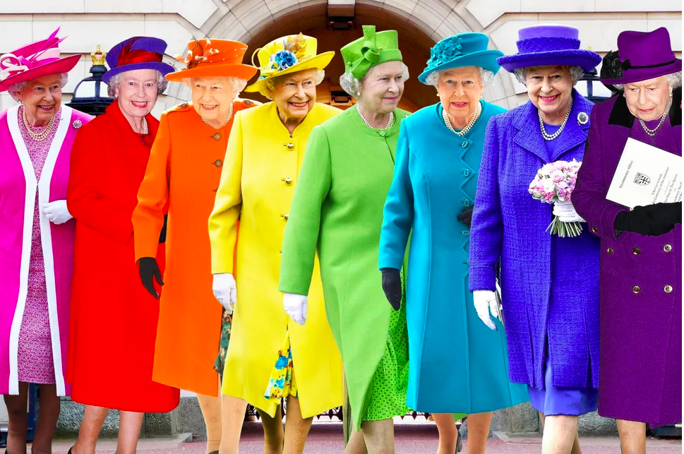 The Queen in Color
