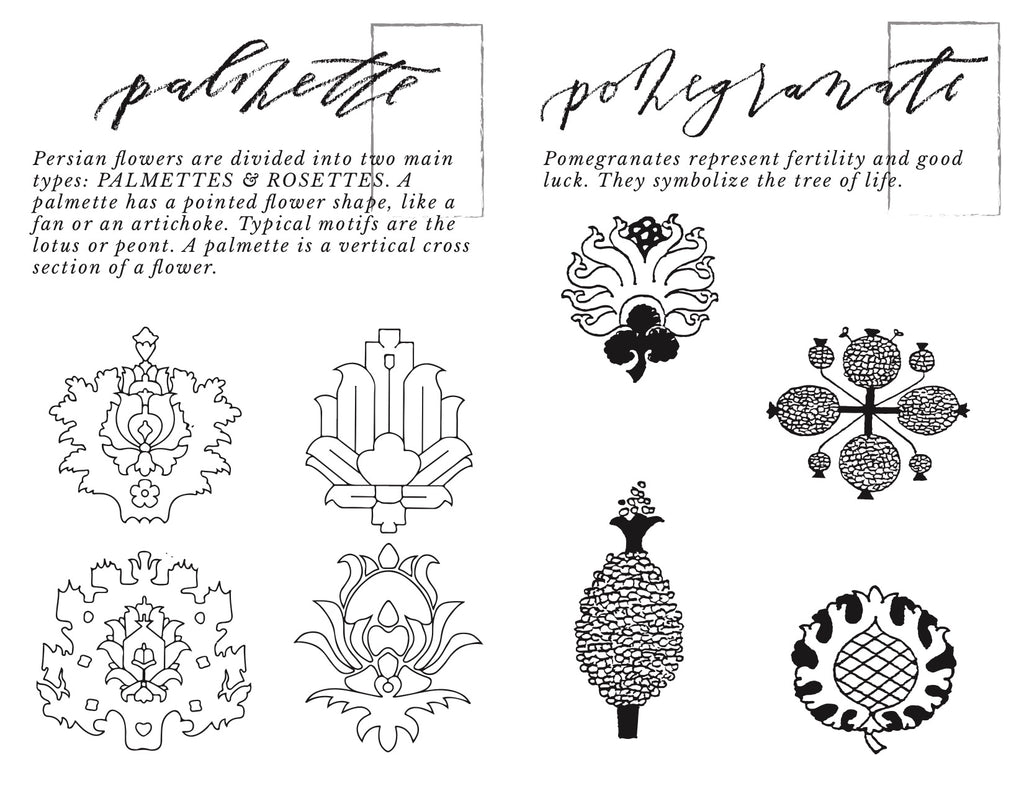 Floral Motif Coloring Book